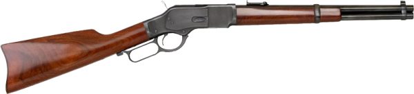 GCA273.jpg CIMARRON 1873 TRAPPER RIFLE - 357/38SP 16" BLUED WALNUT