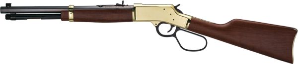 GH006GCR_LEFT.jpg HENRY H6 BIG BOY BRASS 45LC - SIDE GATE 16.5" OCTAGON WALNUT