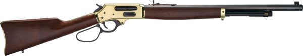 GH010BG.jpg HENRY H10 BRASS SIDE GATE - 45-70 22" OCT. BRASS WALNUT