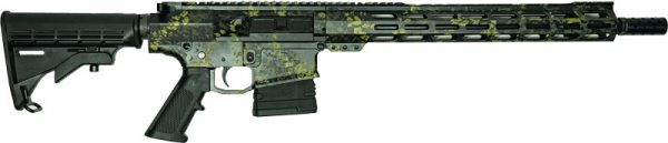 GL10LBLKBUNDLE.jpg GLFA AR10 RIFLE 308 BUNDLE 16" - W/ 5 KNIVES LICHEN BLACK
