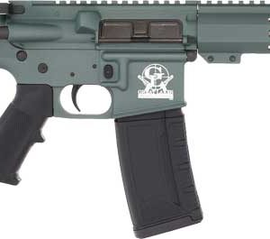 GL15223SSPCHG.jpg GLFA AR15 PISTOL 223 WYLDE - 7.5" SS. BBL. CHARCOAL GREEN