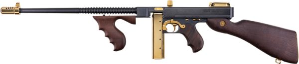 THOMPSON 1927A1 45ACP CARBINE - 18" 20RD TITANIUM GOLD