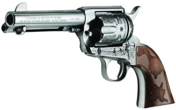 PIE20PFI45CP434EW.jpg PIETTA COWPOKE 45LC 4.75 NICKEL ENGRAVE