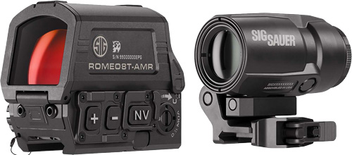 SORJ8T101.jpg SIG RED DOT/MAGNIFIER COMBO - ROMEO8T/JULIET3 AMR BLACK