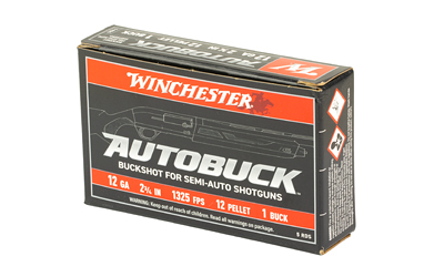 WIN SUPRX 12GA 2.75" BUCKSHT 1 5/250