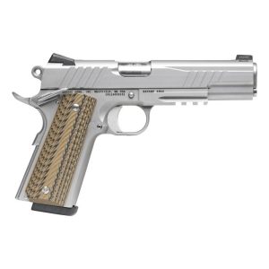 https3A2F2Fmedia.chattanoogashooting.com2Fimages2Fproduct2FBV672032FBV67203-1.jpg Savage 1911 Gov't Style Handgun .45 Auto 8rd Magazines (2) 5" Barrel Stainless Steel with Rail