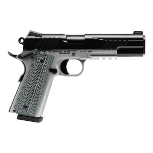 https3A2F2Fmedia.chattanoogashooting.com2Fimages2Fproduct2FBV672082FBV67208-1.jpg Savage 1911 Gov't Style Handgun 9mm Luger 10rd Magazines (2) 5" Barrel Black and Stainless with Rail