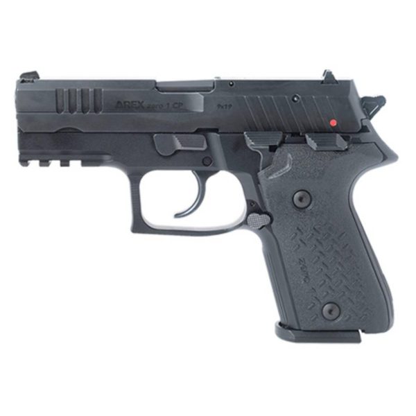 https3A2F2Fmedia.chattanoogashooting.com2Fimages2Fproduct2FGB8155370227972FGB8155370227972.jpg Arex Zero 1 Compact Handgun 9mm Luger 15rd Magazines(2) 3.85" Barrel Black