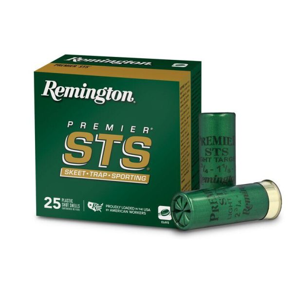 https3A2F2Fmedia.chattanoogashooting.com2Fimages2Fproduct2FRT201552FRT20155-1.jpg Remington Premier STS Target 12 ga 2 3/4" 2 3/4 dr 1 oz #8 1185 fps 25/ct