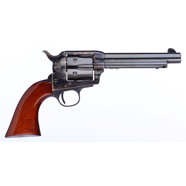 https3A2F2Fmedia.chattanoogashooting.com2Fimages2Fproduct2FTURC1550858DE2FTURC1550858DE-1.png Taylors & Company Gunfighter Handgun .45 Colt 6rd Capacity 5.5" Barrel Black with Walnut Tuned