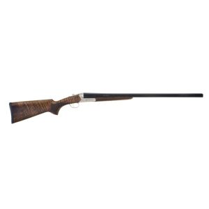 https3A2F2Fmedia.chattanoogashooting.com2Fimages2Fproduct2FUO381282FBristolsilver.jpg Tristar Bristol SXS Shotgun 28ga 2-3/4" Chamber 28" Barrel Silver Receiver Walnut Stock 5 Choke Tubes