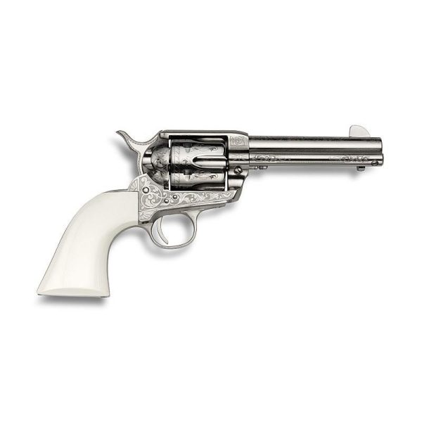 https3A2F2Fmedia.chattanoogashooting.com2Fimages2Fproduct2FZAGW45USG434NMUI2FZAGW45USG434NMUI1.jpg EMF Great Western II US Grant Revolver 45 Colt 6rd Capacity 4.75" Barrel Ultra Ivory (Poly) Grips