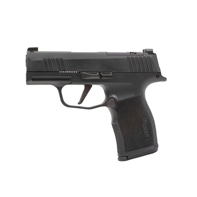 P365X 9MM LUGER 3.1'' BBL (2)12RD MAG W/OPTIC PLATE COVER NS
