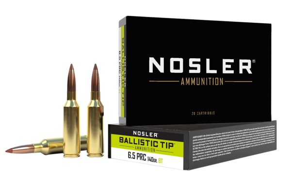 149354.jpg Nosler 43457 Ballistic Tip 6.5PRC 140gr Spitzer Boat Tail 20 Per Box/10 Case