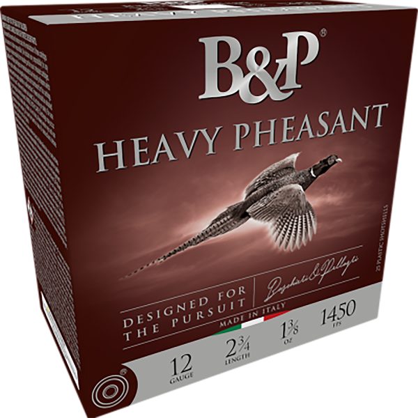 168001.jpg B&p Ammunition 203B14H6 Heavy Pheasant 20Gauge 3" 1 1/4oz 6Shot 25 Per Box/10 Case