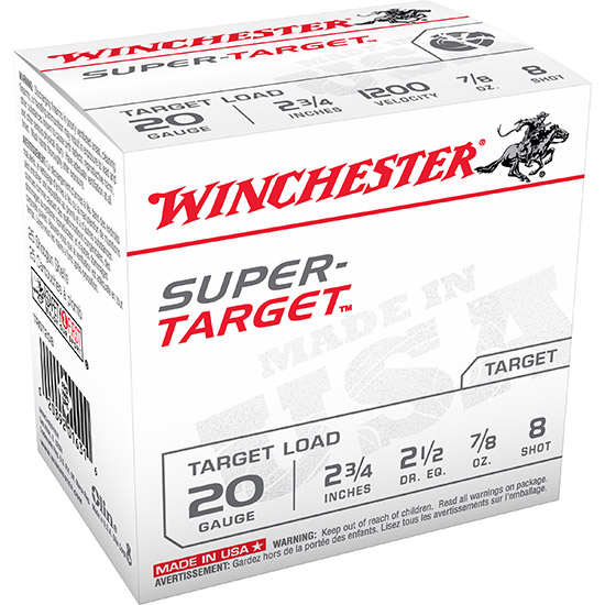 WIN20TRGT208.jpg WIN SUPER TARGET 20GA LT 2.75 7/8OZ #8 25/10